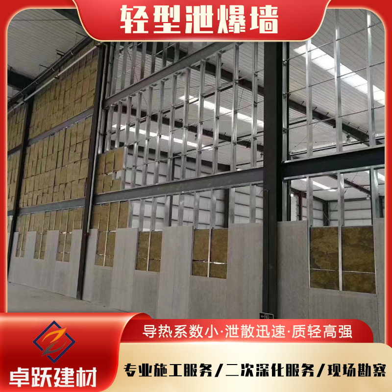 煙臺(tái)纖維泄爆墻使用范圍